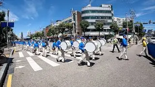 20220828 Tian Guo Marching Band ｜韓國民眾首爾集會遊行，慶祝4億中國人三退｜韓國天國樂團｜法輪大法好｜法正乾坤｜法輪聖王｜佛恩聖樂｜天國樂團