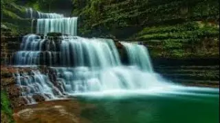 Three steps Waterfalls #WeiSawdong Sohra, Meghalaya