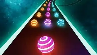Dancing Road color ball run! #shorts 41