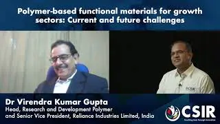 #CSIR75: Polymer-based functional materials for growth sectors: Current and future challenges