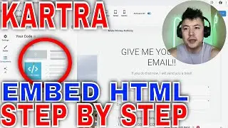 ✅  How To Embed HTML To Kartra Landing Page 🔴