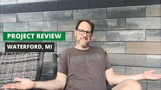 U-Cara Retaining Wall and Paver Patio Review! | Waterford Michigan