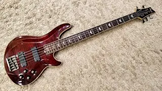Schecter Omen Extreme 5 Bass guitar playthrough