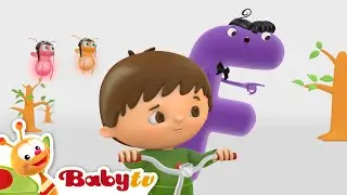 Kirjain F on matkalla Aakkosjuhliin 🎉 😉 | Charlie & the English Alphabet @BabyTVFIN
