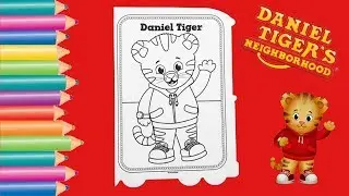 Coloring Daniel Tiger Coloring Page | Gabby's Coloring Show