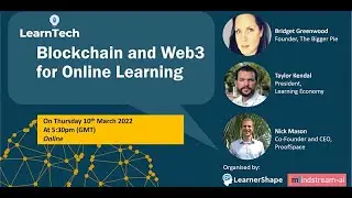 LearnTech #4 -- Blockchain and Web3 for Online Learning