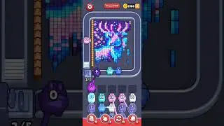 Pixel Flow Level 3490 Very Hard - the one with the blue reindeer