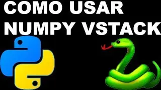 Python Numpy Vstack in Spanish