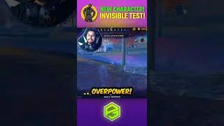 New Secret Invisible Character Morse Ability test in Garena Freefire #shorts #freefire | PRI GAMING