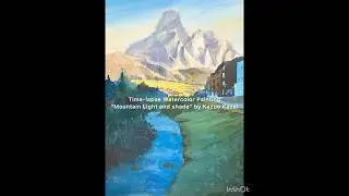 Kazuo Kasai  Watercolor Painting 