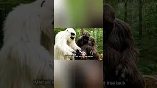 Yeti & Bigfoot vlog #ai #funny #viral #comedy #vlog #animals #veo3 #bigfoot