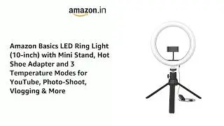 Cheapest Ring Light Amazon Basics Unboxing & Review #amazonbasics #ringlight #unboxing