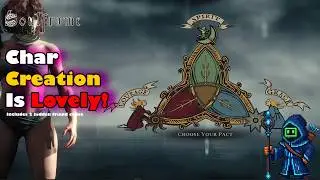Soulframe character creation is sooo lovely! | I might have hidden a code or two in here as well!