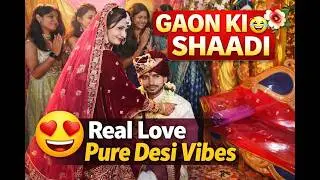 Pure Village Wedding Vibes ❤️ | Desi Shaadi With Real Emotions