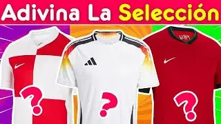 ADIVINA LA SELECCI&Oacute;N DE LA EUROCOPA | POR SU UNIFORME | EUROCOPA 2024 | TriviaTube ⚽️