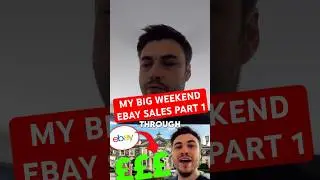 BIG EBAY SALE WEEKEND!! #profit #money #moneymaking #ebay #bootsale #sidehustle #moneymindset