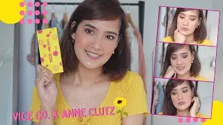 VICE CO. X ANNE CLUTZ 🌻 Eyeshadow & Gel Liner | 3 LOOKS 💛
