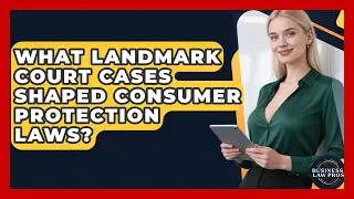 What Landmark Court Cases Shaped Consumer Protection Laws? - Business Law Pros