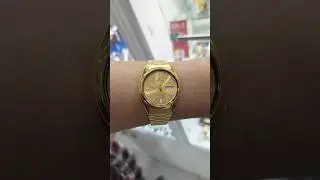 Seiko 5 automatic gold plated watch SNXS80K1 #seiko #goldwatch #budgetwatch #watch