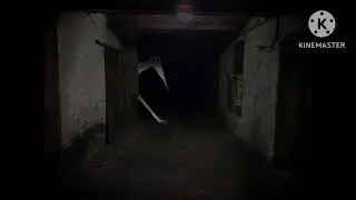 Unnerving images with Minecraft cave sounds at low pitch 