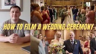 How To Film a Wedding Ceremony As a Solo Shooter!