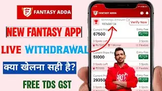 India&rsquo;s Best Fantasy App 🏆Paid Contests available &bull; Instant Withdrawal No TDS / No GST Download Now!