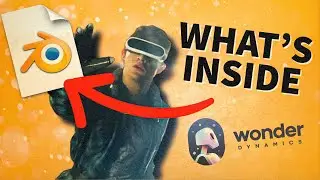 What's in Wonder Studio Blender File