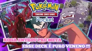 Pok&eacute;mon TCG Pocket - Koga no Meta ? Esse Deck &eacute; Puro Veneno