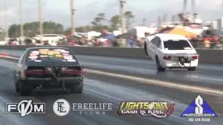 J.R. Pines Wins ON THE BACK TIRES at Lights Out 8!!!