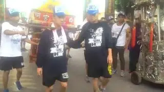 白河龍濟宮繞境-主帥轎(台中七王會，蘇王會，尊鎮會聯合轎班)