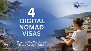 4 Digital Nomad Visas That Let You Teach and Roam Freely in 2026