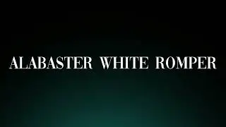 How to Pronounce 'Alabaster White Romper'! Correctly (Fashion Apparel)