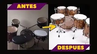 4 maneras de armar tu set de batería 🥁 para principiantes y avanzados 😱