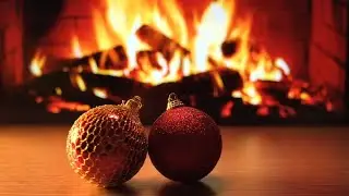 🔥 Тихая библиотека, камин, мягкая музыка и шелест страниц