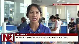 DCWD NAGPATUMAN OG USBAW SA SINGIL SA TUBIG