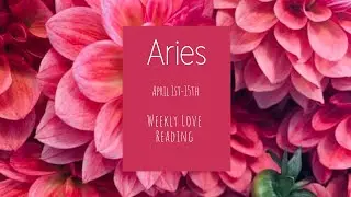 Love Story:  ♈️ Aries Time To Take A Step Back.  April 1-15, 2020.