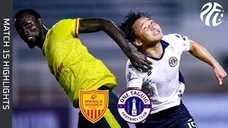 MANILA DIGGER FC VS ONE TAGUIG FC || Match Highlights | PFL 2025-2026 | M15