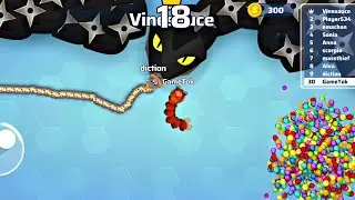 Snake.io 🐍 Bigfoot Vs Shadow Sneaker! Epic SnakeIo Gameplay