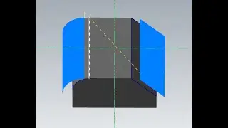 Bài 17.  Ruled - Mastercam 2023- Phay mặt nghiêng