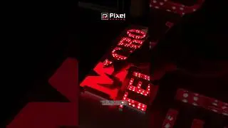 best price led sign board | 3d led sign board making #ledsignage #gulbarga #pixeldesigngulbarga