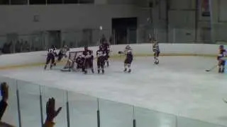 Mike Mcgahey scores against Rider assisted by Robert Willwerth