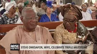 STEVE OMOJAFOR, WIFE CELEBRATE TRIPLE MILESTONE