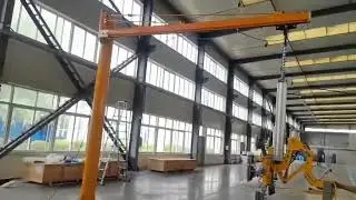 👍👍Toyocc Jib Crane Glass Vacuum Lifter #toyocc #glasslifter #vacuumlifter #glassmachine