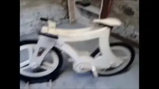 Wooden bicycle, plybike