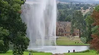 The Stanway Gravity Fountain, Gloucestershire (The Cotswolds), England - August 2022