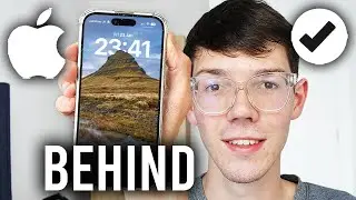 iOS 26: How To Put Time Behind Wallpaper On iPhone
