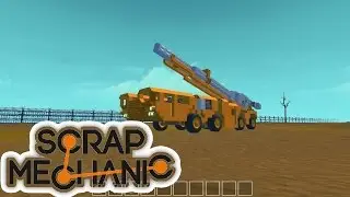 Scrap Mechanic Scud-B on MAZ-543 [Military vehicles]