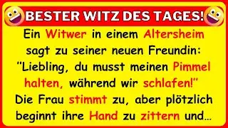 🤣 BESTER WITZ DES TAGES! Ein Witwer in einem Altersheim findet eine neue Freundin mit zittrigen...