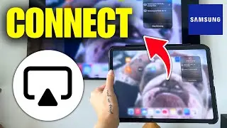 How To Connect iPad To Samsung Smart TV (Wireless)