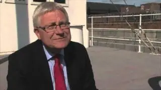 National Museum Royal Navy Portsmouth Director General discusses HMS Monitor M33